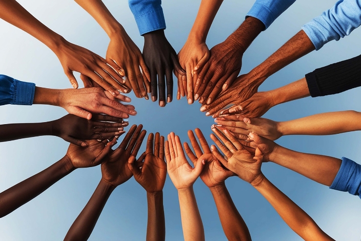 Emprendedores juntos innovando